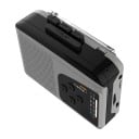 Ezcap234 Cassette Player Conversion of Cassettes to MP3 on Micro SD Card AM/FM Radio and Speaker 122 x 91 x 39 mm Grey Digitisation of Cassettes 5