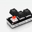 Makro klávesnica SAYODEVICE 3 klávesy Cut Copy Paste 6,9 x 3 x 2,5 cm Mechanické spínače OUTEMU Red RGB USB-C Čierna pre kanceláriu 5