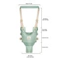 Læringssele til småbørn med håndtag Åndbar vest med velcro og spænde Justerbare stropper 20–40 cm 4