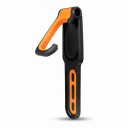 Wall Mount for Bike Vertical Folding Hook for Front Wheel with Rear Wheel Support 35 x 6.5 cm For Garage and Flat 3