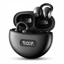 Klipset trådløse Bluetooth 6.0 hovedtelefoner Åben konstruktion Etui med LED-display Op til 24 timers batterilevetid Til sport og opkald 1