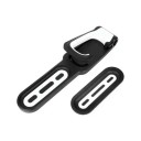 Wall Mount for Bike Vertical Folding Hook for Front Wheel with Rear Wheel Support 35 x 6.5 cm For Garage and Flat 6