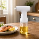 Electric Oil Sprayer with 2 Spray Modes USB-C Charging Borosilicate Glass Bottle for Cooking and Grilling 6