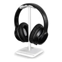 Suport pentru căști cu suport pentru telefon și tabletă Înălțime 23 cm Țeavă din aluminiu Pernă moale din TPE Pentru headset de gaming pe birou 7