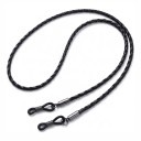 Strikket brillesnor Mod tab og glidning Gummiholdere med metalender Til briller med styrke og solbriller Unisex 1