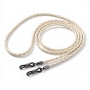 Strikket brillesnor Mod tab og glidning Gummiholdere med metalender Til briller med styrke og solbriller Unisex 6