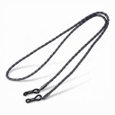Strikket brillesnor Mod tab og glidning Gummiholdere med metalender Til briller med styrke og solbriller Unisex 9