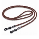 Strikket brillesnor Mod tab og glidning Gummiholdere med metalender Til briller med styrke og solbriller Unisex 10