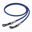 Strikket brillesnor Mod tab og glidning Gummiholdere med metalender Til briller med styrke og solbriller Unisex 11