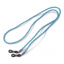 Strikket brillesnor Mod tab og glidning Gummiholdere med metalender Til briller med styrke og solbriller Unisex 13