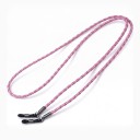 Strikket brillesnor Mod tab og glidning Gummiholdere med metalender Til briller med styrke og solbriller Unisex 15