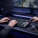 Mechanická klávesnica MRSVI K1 PRO 80% so 6 LCD klávesami a 3 otočnými gombíkmi Red spínače Hot swap RGB USB-C pre hry 4