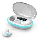 Bezdrátová sluchátka na spaní Bluetooth 5.3 Tenké pecky 1 cm Nabíjecí pouzdro s LED displejem Mikrofon Pro spaní na boku 1