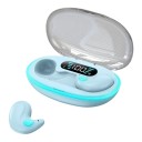 Bezdrátová sluchátka na spaní Bluetooth 5.3 Tenké pecky 1 cm Nabíjecí pouzdro s LED displejem Mikrofon Pro spaní na boku 8