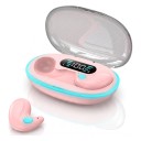 Bezdrátová sluchátka na spaní Bluetooth 5.3 Tenké pecky 1 cm Nabíjecí pouzdro s LED displejem Mikrofon Pro spaní na boku 9
