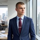 Nyakkendőcsipesz 6 x 0,6 cm Fém nyakkendőcsipesz csiszolt felülettel és ferde barázdákkal Ezüst Kiegészítő az irodába és az esküvőre 2