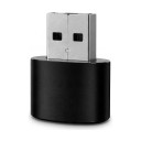 Musbevæger Simulátor Mouse Jiggler USB-A Mini med ON/OFF-knap og 3 tilstande Plast Sort Modvirker dvale og låsning af computer Uden drivere 3