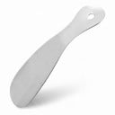 Metalisk sko-læder 17 cm med ophængshul Kort sko-læder i rustfrit stål Lommehjælp til påklædning 3