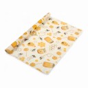 Essuie-tout en cire alimentaire en rouleau 2 pcs 30 x 100 cm Découpable sur mesure Cire d'abeille et coton Pour pain fromage fruits et plats 2