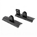 Ceiling Pulley Bike Hoist Load Capacity 60 kg Steel Ceiling Bracket with Hooks 17 cm Black for Space-Saving Bike Storage in Garage and Workshop 9