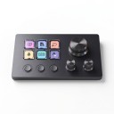 Ovládací panel MiraBox N3 6 LCD kláves a 3 otočné knoflíky Makro klávesnice pre streamovanie a strih USB-C pre PC a Mac 1