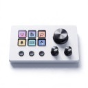 Ovládací panel MiraBox N3 6 LCD kláves a 3 otočné knoflíky Makro klávesnice pre streamovanie a strih USB-C pre PC a Mac 2