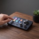 Ovládací panel MiraBox N3 6 LCD kláves a 3 otočné knoflíky Makro klávesnice pre streamovanie a strih USB-C pre PC a Mac 4