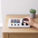 Ovládací panel MiraBox N3 6 LCD kláves a 3 otočné knoflíky Makro klávesnice pre streamovanie a strih USB-C pre PC a Mac 5