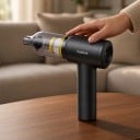 Ruční vysavač do auta 4v1 Bezdrátový Vysávání Foukání Nafukování a Vakuové balení 5000 Pa 45 W USB-C HEPA filtr Černý I pro domácnost 5