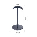 Hovedtelefonstand med blød TPU støtte Højde 21 cm Rund base 11,5 cm Plastisk Til gaming headset og kontor 10