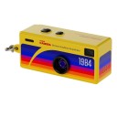 Mini kamera na klíčenku v retro stylu 1080P video Objektiv 130° Displej 0.96″ Přisvětlení Hmotnost 26 g Karta 32 GB 3