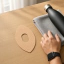 Kineziologické tejpy na koleno 5 ks s otvorem pro čéšku 25 x 14,5 cm Elastické bavlněné pásky Voděodolné Pro sport a běh 7