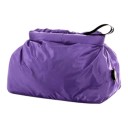 Sæt af 2 kompressionsposer til tøj M og L 34,5 x 47,8 cm og 42,9 x 61 cm Rullesløjfe med ventil Nylon Til rejser 5