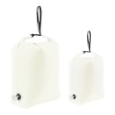 Sæt af 2 kompressionsposer til tøj M og L 34,5 x 47,8 cm og 42,9 x 61 cm Rullesløjfe med ventil Nylon Til rejser 12