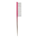 Sæt af 2 kamme til udredning af pels til hunde og katte Kombineret kam og kam med spids ende Rustfrit stål 304 Rosa-guld 3