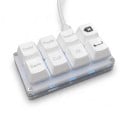 Programovatelná makro klávesnice 8 kláves Copy Paste Save Mechanické spínače OUTEMU Red Podsvícení USB-C pro kancelář 3