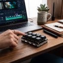 Programovatelná makro klávesnice 8 kláves Copy Paste Save Mechanické spínače OUTEMU Red Podsvícení USB-C pro kancelář 5