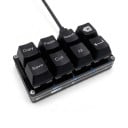 Programovatelná makro klávesnice 8 kláves Copy Paste Save Mechanické spínače OUTEMU Red Podsvícení USB-C pro kancelář 7