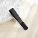 Spona na gravata 48,5 mm Simples spona deslizante de gravata em aço inoxidável Superfície lisa Acessório masculino para fato 6