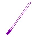 Sæt med 2 silikonesnor til briller 55 cm Lilla og brun Fleksible skridsikre ender Mod tab Til briller med styrke og solbriller 3