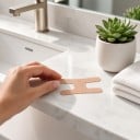 Kineziologický tejp na palec předstřižený 10 ks Pásky ve tvaru H 8,5 x 4 cm Bavlna se spandexem Podpora palce a prstů 3