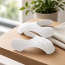 Shoe Crease Protectors 2 Pairs TPE Toe Inserts with Ventilation Holes Sizes EU 35–39 and 40–46 for Trainers 2