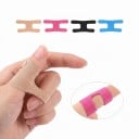 Kineziologický tejp na palec předstřižený 30 ks Pásky ve tvaru H 8,5 x 4 cm Bavlna se spandexem Podpora palce a prstů 7