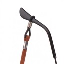 Flad snor til briller 70 cm Nylonbånd mod tab Gummiholdere og metalender Til briller med styrke og solbriller 7