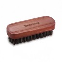 Horsehair Shoe Brush 13.5 x 5 cm Wooden Handle with Grip Groove Soft Polishing Brush for Leather Shoes and Leather Products 1