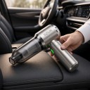 Bezdrôtový ručný vysávač do auta 4v1 Bezkartáčový motor 100 W 6000 mAh HEPA filter USB-C Vysávanie, fúkanie a nafukovanie 2