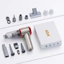 Bezdrôtový vysávač do auta so 2 náhradnými HEPA filtrami Bezkartáčový motor 100 W 6000 mAh USB-C Vysávanie aj fúkanie 8