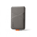 Magnetisk telefonpunge MagSafe Etui til 4 kort med stativ RFID beskyttelse Kunstlæder Til iPhone 12 til 17 1