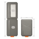 Magnetisk telefonpunge MagSafe Etui til 4 kort med stativ RFID beskyttelse Kunstlæder Til iPhone 12 til 17 5
