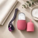Sada derma roller 0,25 mm a Ledový váleček na obličej s víčkem Mikrojehličkový váleček a Forma na led Pro péči o pleť 4